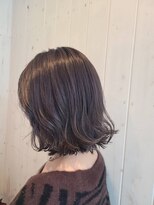 ココロヘアー 住吉店(Cocolo hair) 切りっぱなしボブ｜透明感カラー｜愛されミディ/20代/30代/40代