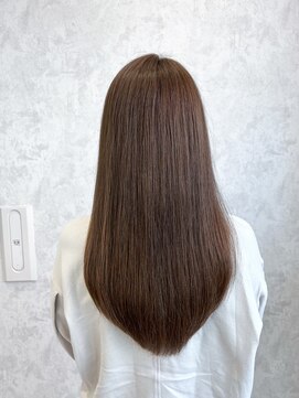 デミヘアー(Demi hair) ベージュブラウン×髪質改善カラー