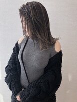 シエル 倉敷店(CIEL) 外はねミディ/グレージュカラー