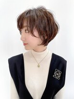 ヘアーアンドスパ フェリーチェ ミチ 野田屋町店(HAIR&SPA felice MICHI)&nbsp;【feliceMICHI島田和也】立体感大人ショートボブ