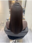 髪質改善ハリウッドTR黒髪暗髪ツヤストレート
