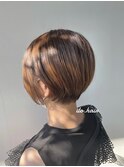 ベージュカラー☆ショート