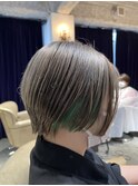 ハイトーンショートヘア