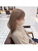 20代30代40代ミルクティベージュオルチャンハイトーン