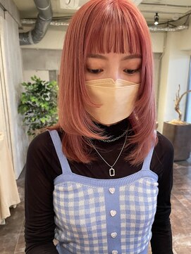 ヴィークス ヘア(vicus hair) 【AKIE】pail pink