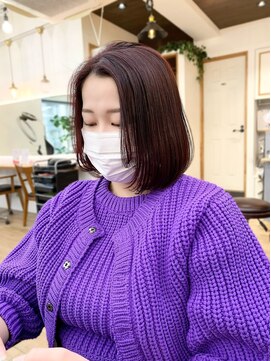 ネオリーブ クーロ(Neolive curro) 大人艶ボブ♪