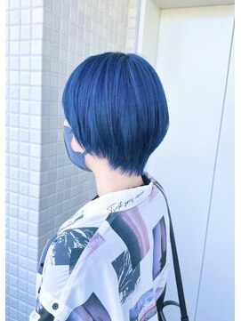 リグ 横浜(Lig.) ケアブリーチハイトーンブルーカラー