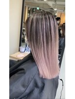 ラフ 難波店(LAFF) #黒髪#ボブルフ#ネビージュ#小顔#ワンレン