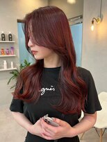 シーン(SCEN) ワインレッドカラー