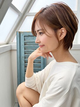 アブルトゥーヘアー(able to hair) オリーブベージュ