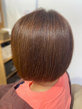 アクロ ヘアー(ACRO HAIR) ナチュラルブラウンボブスタイル