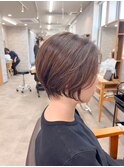 大人世代の為のショートヘア