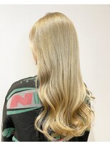 オリジンズヘアーセカンド 守谷店(Origins hair 2nd)&nbsp;ミルクティーベージュ×韓国風ヨシンモリ