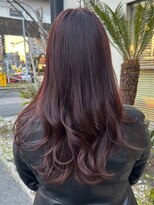 ナカオコアフュール(NAKAO COIFFURE) 巻き髪ロング×ラベンダーカラー