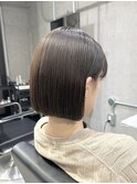 切りっぱなしボブ/エアリーロング/美髪/ピンクブラウン/船橋