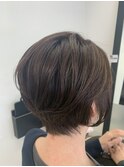 大人ショートボブ