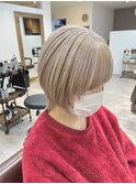 【Gift.hair&spa】ホワイトミルクティー×ウルフ