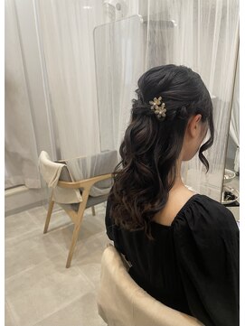 シェルベアー(Shell Bear) ハーフアップ