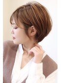 【 Ｉ. 】30代からの襟足すっきり前下がりショートボブ　川口
