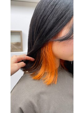 ハナサカヤヘアーサロン(hanasakaya hair salon) イヤリングカラー