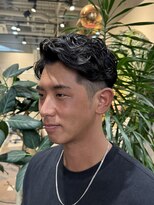 オーガル 栄店(ORGAR)&nbsp;フェザーパーマかきあげ大人ワンカールスタイル