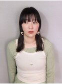 salon ao 顔まわりリップラインミディアム