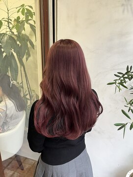 アン ブリーチ(UN BLEACH) 【ダブルカラー】ピンクベージュ♪