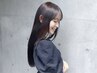 【ヘアケアに最適☆】カット+カラー(リタッチ)+3step浸透トリートメント￥7900
