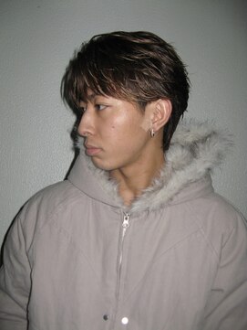 ランズサンズ 表参道(runsuns) フェザーショート センターパート メンズカット