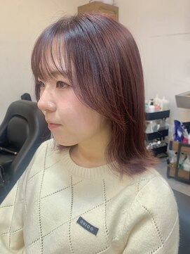 エミー(aimee) 韓国風外はねボブ