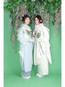 美容室だから出来る最高のお支度♪成人式前撮（前撮・着付・ヘアメイク）