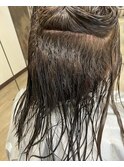 ハイダメージ癖強め毛質は細めの傷みやすい方の縮毛矯正