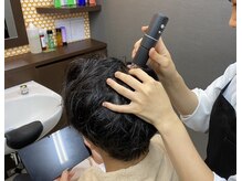 四代目金田屋 三軒茶屋の雰囲気（頭皮診断をしてトラブルの原因を見つけます。）