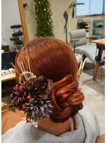 ビスポーク(BESPOKE)&nbsp;大人気20代30代◎結婚式成人式卒業式まとめ髪シニョン