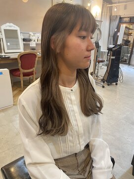 ウィ 立川(Oui) 【Oui!×HIROMU】フェスフレーミング/ミルクティーベージュ