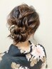 【夏祭り、イベント等に】ヘアセット＋浴衣着付け　　￥7100→￥6600