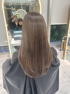 ロンドルピナス 小倉(Lond Lupinus) 透明感ベージュ/ワイドバング/美髪のススメ/外ハネボブ/北九州