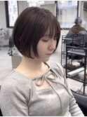 ミニボブ　ショート　ボブ　博多美容室