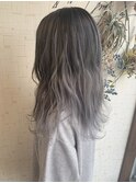 シルバーグラデーション/ハイアンドロー