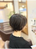 30代40代50代くびレイヤーイメチェンショートボブ