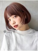 ナチュラルボブ×フェイスレイヤー