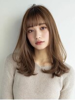 レリーオーファ 六甲(RelyOfa)&nbsp;ミディアム×明るい白髪染め[六甲/髪質改善/白髪ぼかし]