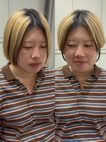 メモリーズ 表参道(Memories)&nbsp;大人かわいい小顔ショートショートヘア30代40代50代白髪ぼかし