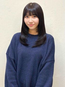 セルカ 新宿(CERCA) トキメキ★レイヤーカット【CERCA】東京新宿韓国ヘア美容室前髪