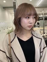 サンクプロジェクト(cinq PROJECT) 原宿韓国ミルクティーヘーゼルフォギーマロンベージュブラウン