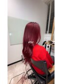 ルートブリーチ×深みレッド♪