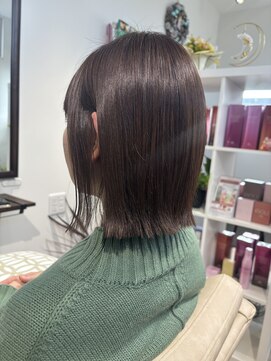 エンラナ(&Lana) 結べるボブ×カカオブラウン