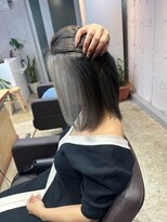 イロ ジェイアール JR奈良店(IRO)&nbsp;インナーカラー《シルバー×グレー》