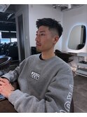 ブリーチハイライト髪質改善ダブルカラーレイヤーカット/新宿