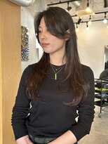 シアラ(ciala)&nbsp;【清澄白河】フェイスレイヤーカット顔まわりカット大人ロング